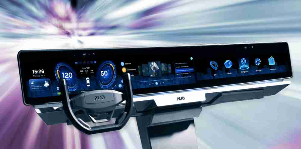 尊龙集团开拓前瞻显示技术创新应用，，，结合优异整合设计能力，，，开发智能车载FIDM Plus一体化显示方案，，，让驾驶操作与车内娱乐体验再进化